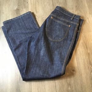 GAP LOW RISE JEAN CAPRI SIZE 12
